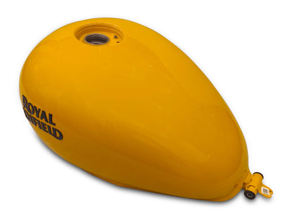 Genuine Royal Enfield Meteor 350 Fireball Yellow Fuel Petrol Gas Tank