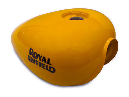 Genuine Royal Enfield Meteor 350 Fireball Yellow Fuel Petrol Gas Tank
