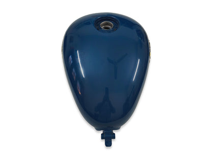 Genuine Royal Enfield Meteor 350 Fireball Blue Fuel Petrol Tank
