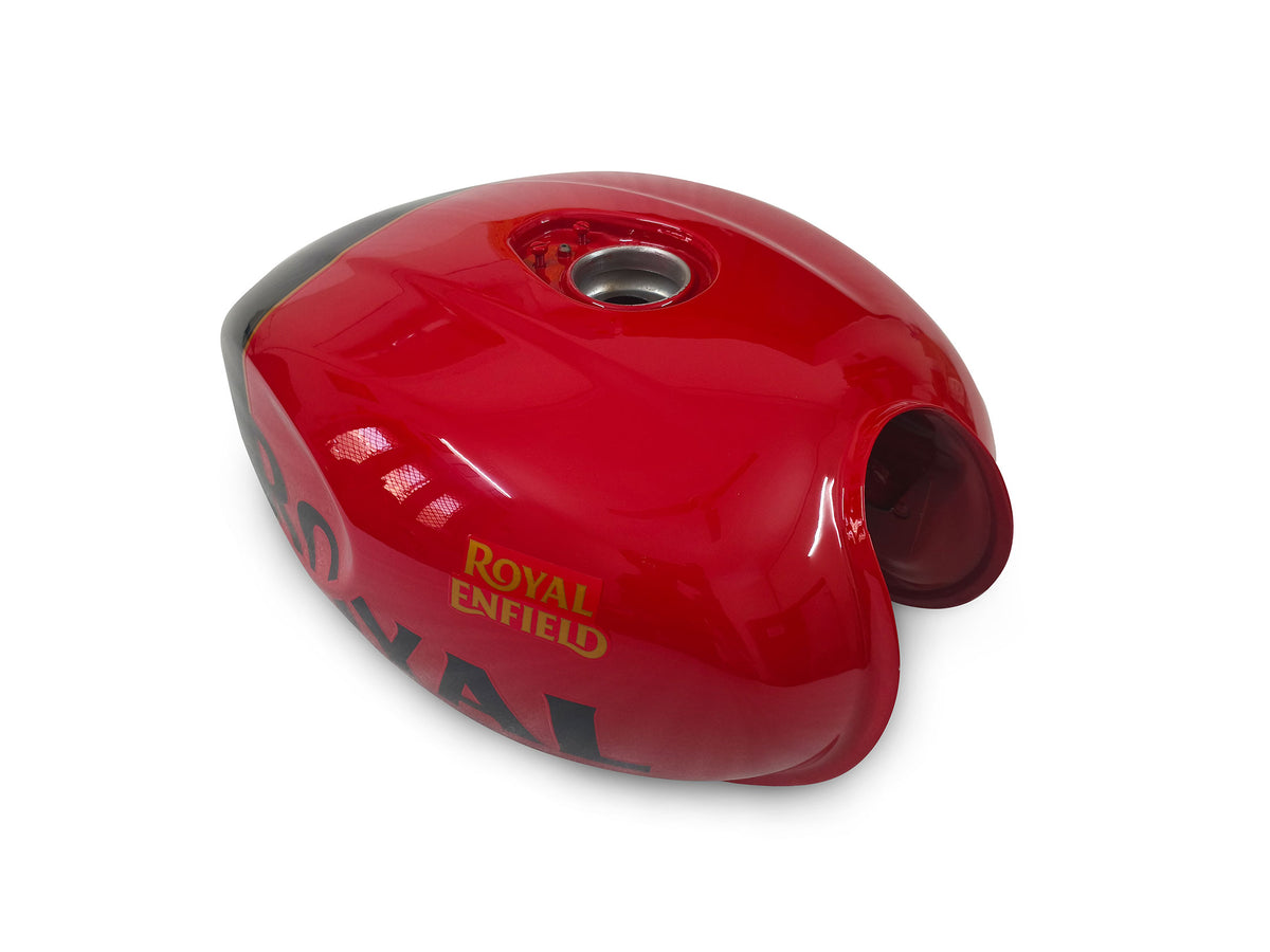 Genuine Royal Enfield Hunter 350 Rebel Red Fuel Petrol Tank