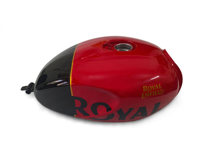 Genuine Royal Enfield Hunter 350 Rebel Red Fuel Petrol Tank