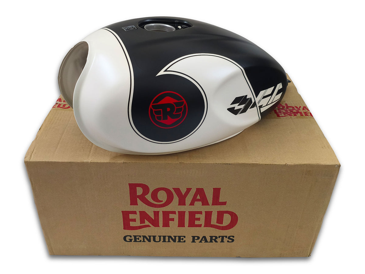 Genuine Royal Enfield Hunter 350 Tokyo Black Fuel Petrol Tank