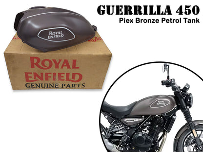 Genuine Royal Enfield Guerrilla 450 Peix Bronze Fuel Petrol Tank