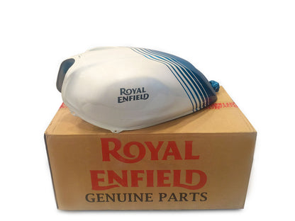 Genuine Royal Enfield Guerrilla 450 Brava Blue Fuel Petrol Gas Tank