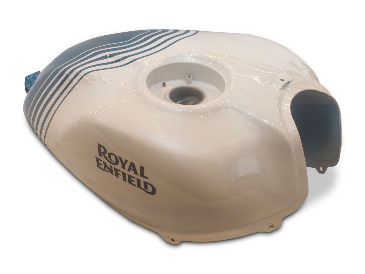 Genuine Royal Enfield Guerrilla 450 Brava Blue Fuel Petrol Gas Tank