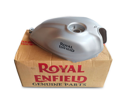 Genuine Royal Enfield Guerrilla 450 Smoke Silver Fuel Petrol Gas Tank