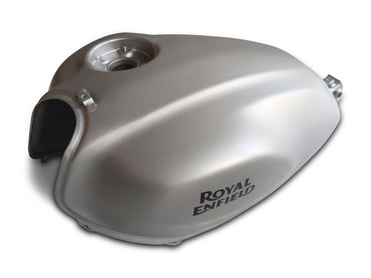 Genuine Royal Enfield Guerrilla 450 Smoke Silver Fuel Petrol Gas Tank