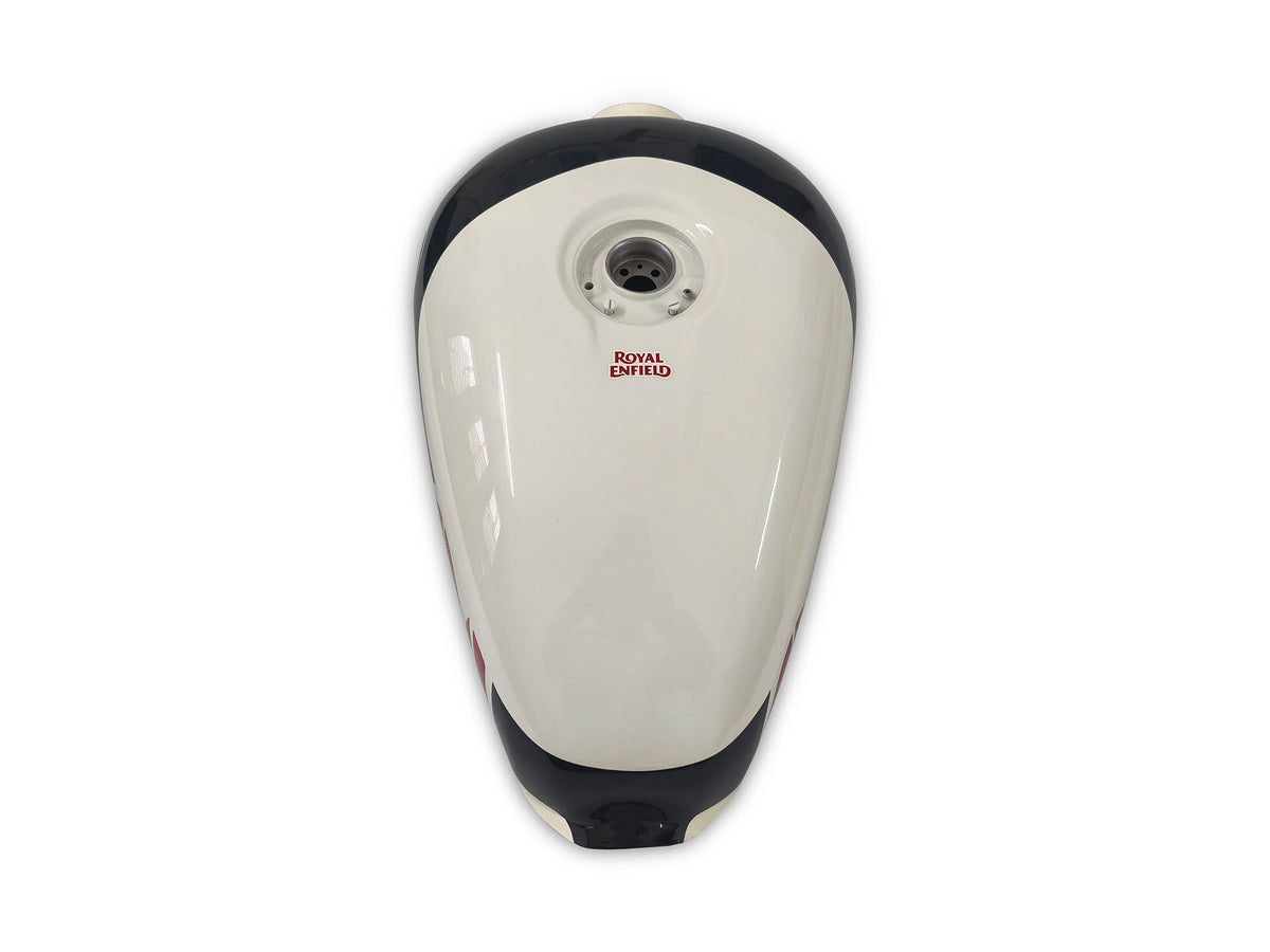 Genuine Royal Enfield Shotgun 650 Fuel Gas Petrol Tank Stencil White