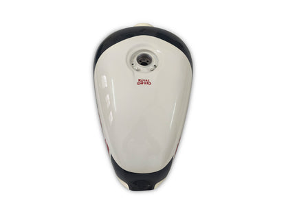 Genuine Royal Enfield Shotgun 650 Fuel Gas Petrol Tank Stencil White