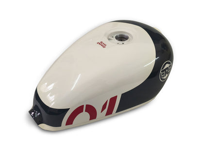 Genuine Royal Enfield Shotgun 650 Fuel Gas Petrol Tank Stencil White
