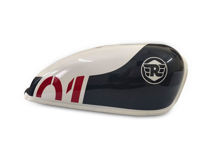Genuine Royal Enfield Shotgun 650 Fuel Gas Petrol Tank Stencil White