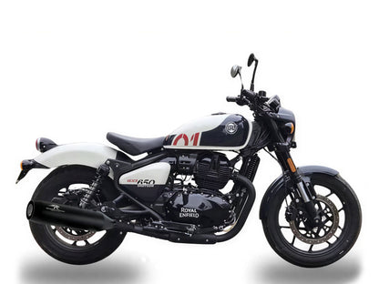 Genuine Royal Enfield Shotgun 650 Fuel Gas Petrol Tank Stencil White