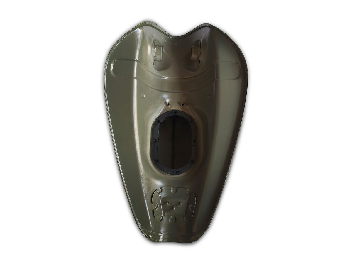 Genuine Royal Enfield Shotgun 650 Green Drill Fuel Petrol Gas Tank