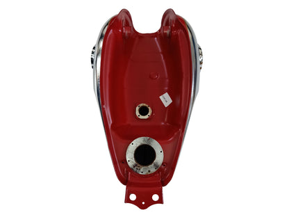 Genuine Royal Enfield Interceptor 650 Mark 2 Red & Chrome Fuel Petrol Gas Tank