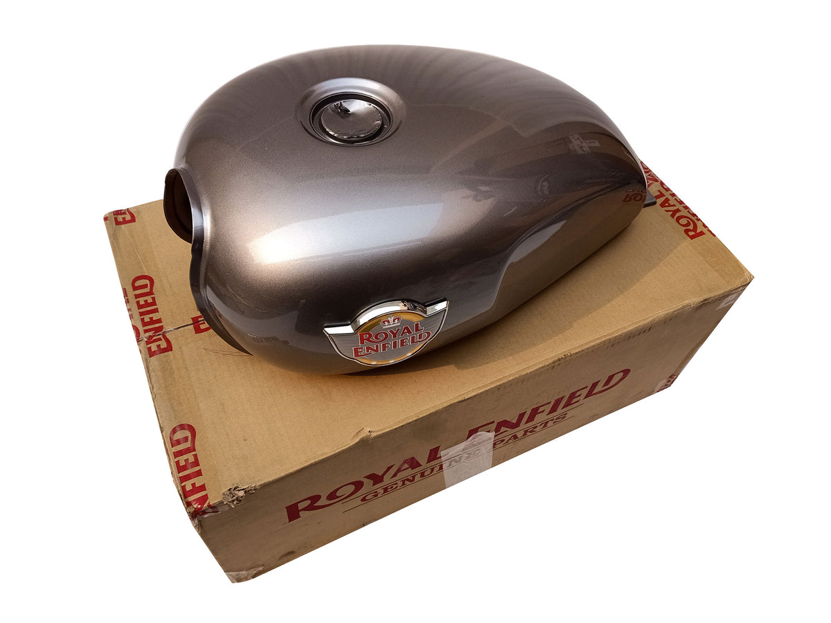 Genuine Royal Enfield Interceptor 650 Silver Spactre Fuel Petrol Gas Tank