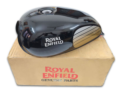 Genuine Royal Enfield Interceptor 650 Jet Black Ray Fuel Petrol Gas Tank