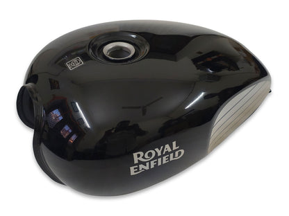 Genuine Royal Enfield Interceptor 650 Jet Black Ray Fuel Petrol Gas Tank