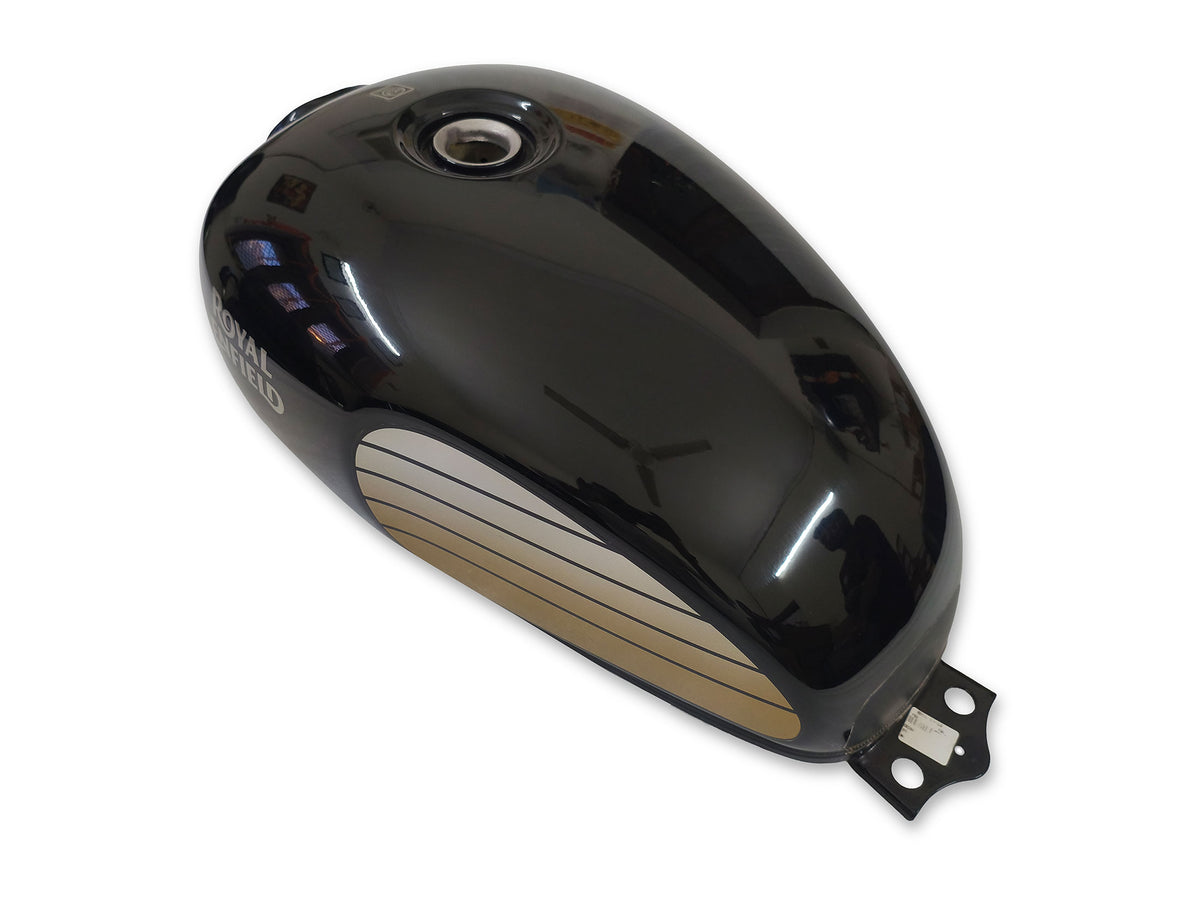 Genuine Royal Enfield Interceptor 650 Jet Black Ray Fuel Petrol Gas Tank