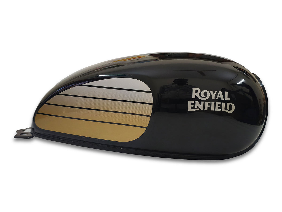 Genuine Royal Enfield Interceptor 650 Jet Black Ray Fuel Petrol Gas Tank