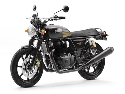 Genuine Royal Enfield Interceptor 650 Jet Black Ray Fuel Petrol Gas Tank