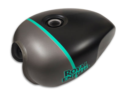 Genuine Royal Enfield Interceptor 650 Downtown Drag Grey Fuel Petrol Gas Tank
