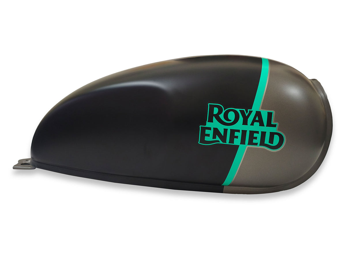 Genuine Royal Enfield Interceptor 650 Downtown Drag Grey Fuel Petrol Gas Tank
