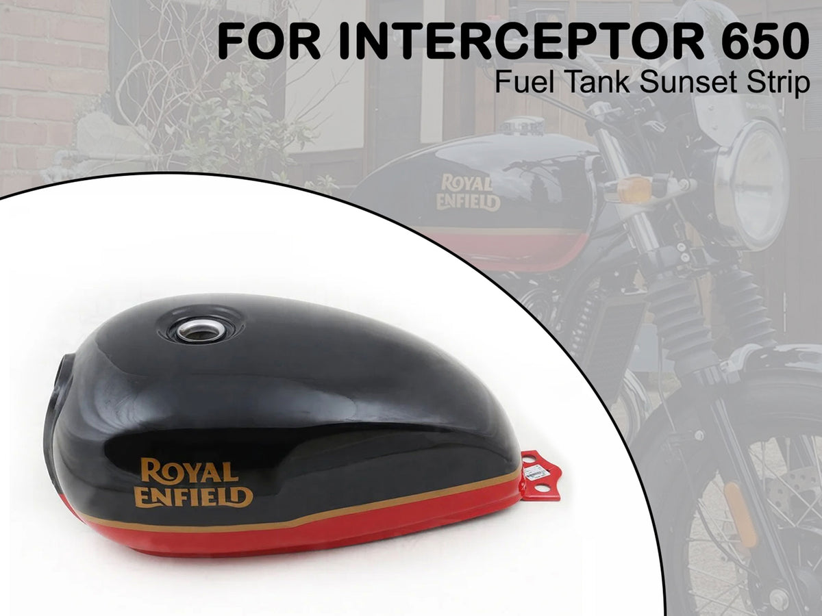 Genuine Royal Enfield Interceptor 650 Sunset Strip Fuel Petrol Gas Tank