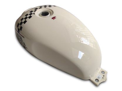 Genuine Royal Enfield Bear 650 Marble White Fuel Petrol Gas Tank