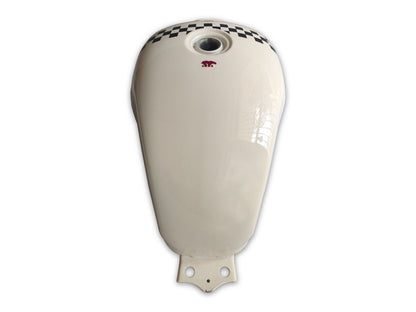 Genuine Royal Enfield Bear 650 Marble White Fuel Petrol Gas Tank