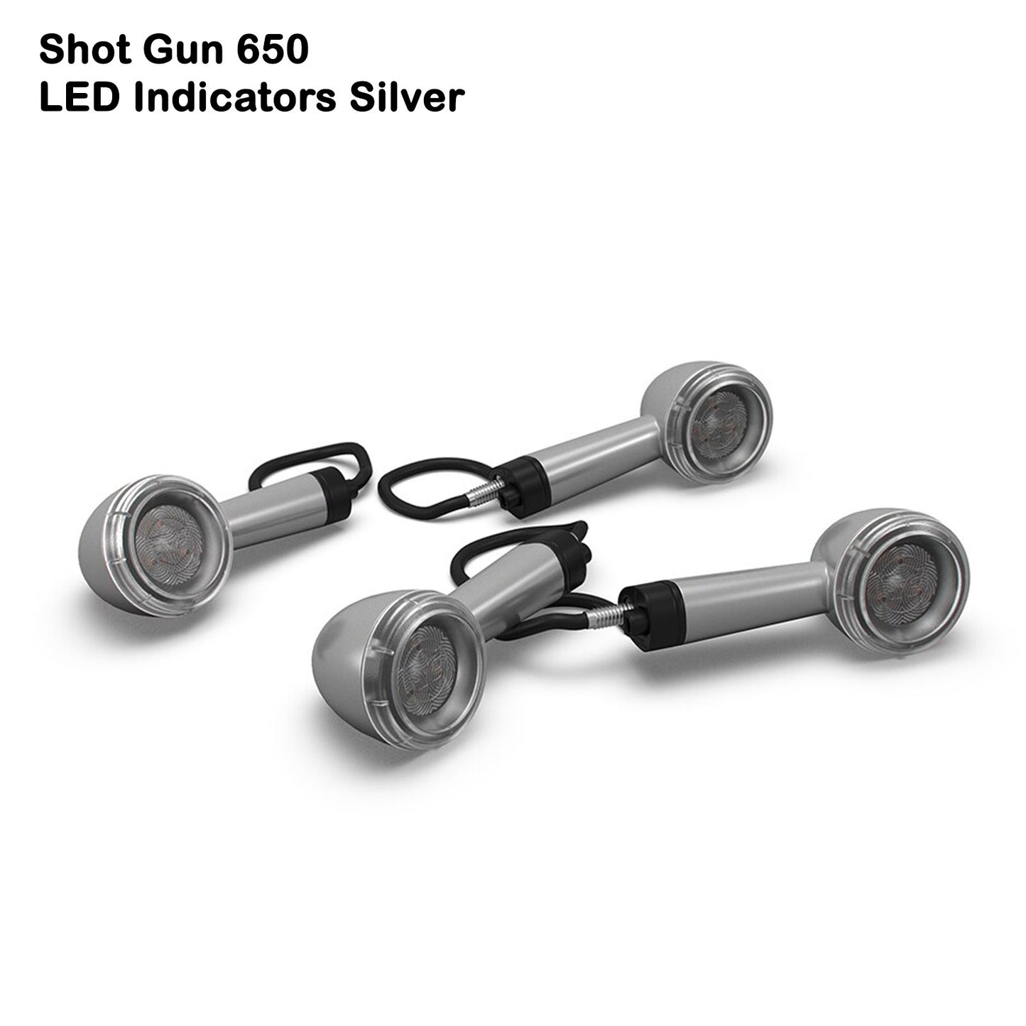 Genuine Royal Enfield Shotgun 650 LED indicators Silver KXA00263