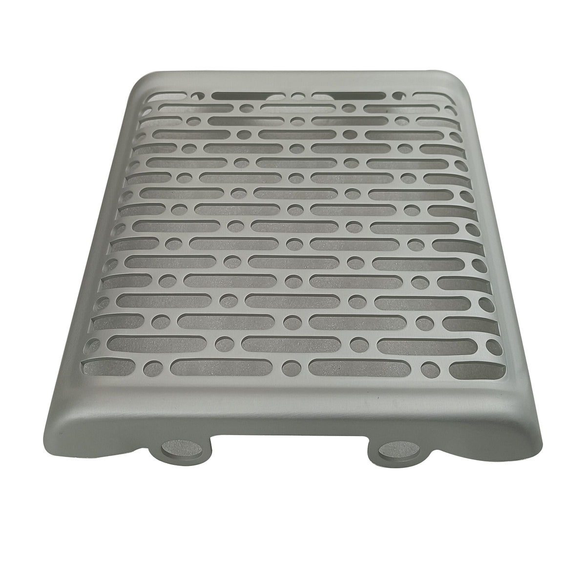 Genuine Royal Enfield Bear 650 Aluminum Radiator Guard Silver 1990556