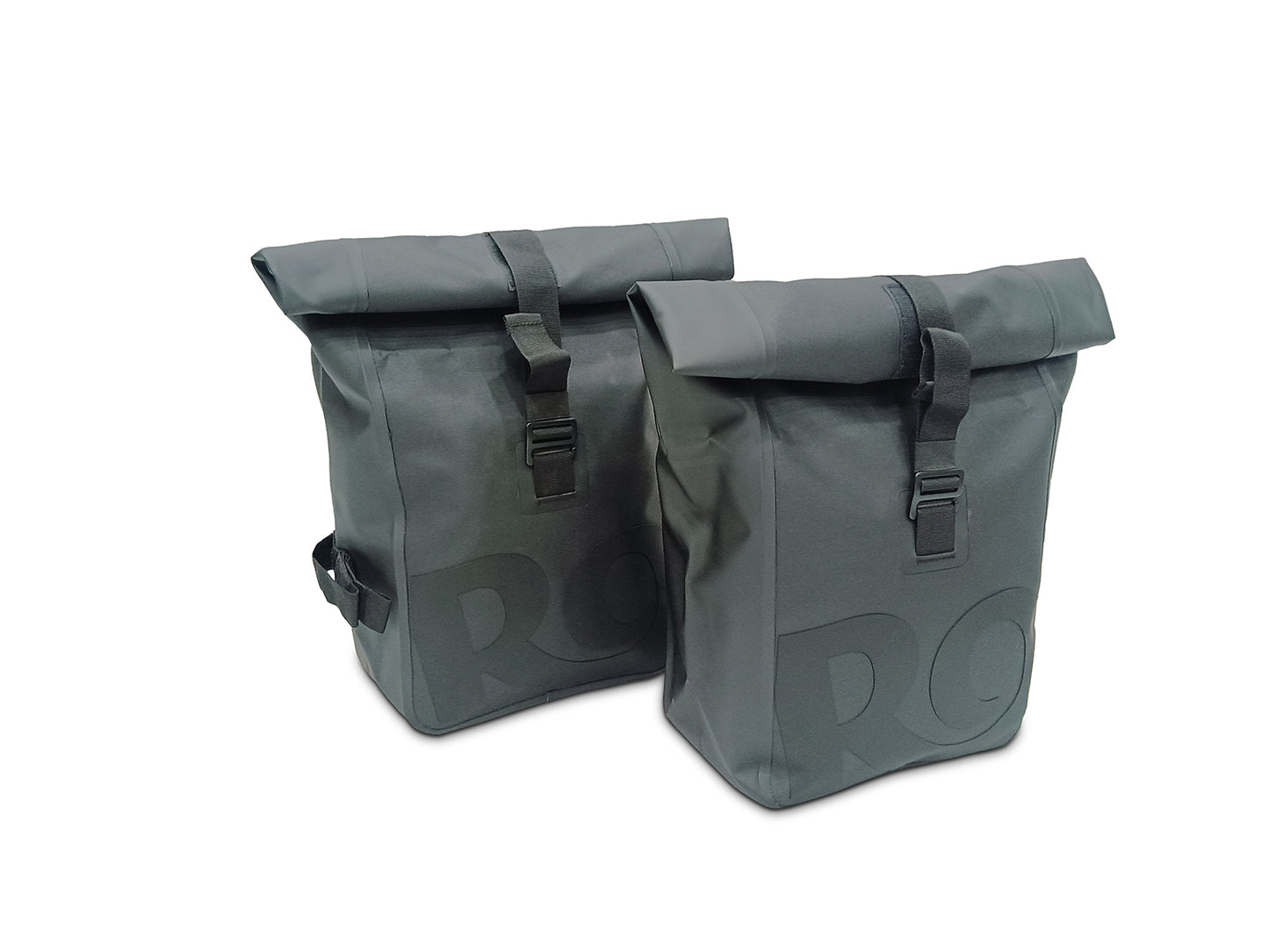 Genuine Royal Enfield Classic 650 Pannier Rails With Modern Soft Panniers Black