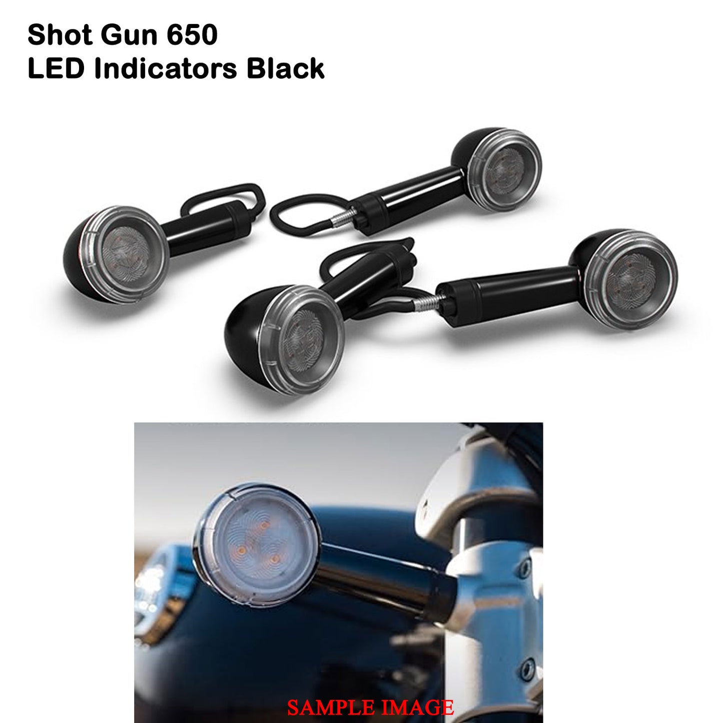 Genuine Royal Enfied Shotgun 650 LED Indicator Black KXA00248