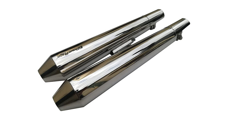 Royal Enfield Interceptor 650 Powerage Exhaust Silencer Polished Finish