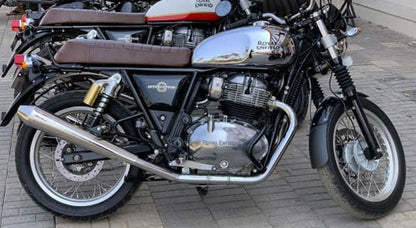 Royal Enfield GT Continental 650 Powerage Exhaust Silencer Polished Finish