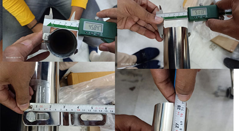 Royal Enfield Classic 350cc 500cc Stainless Steel Exhaust Silencer