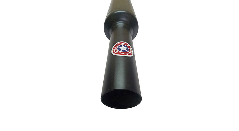 Royal Enfield Black powder Coated 500cc Short Exhaust Silencer And Bracket