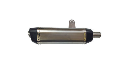 Royal Enfield Himalayan Red Rooster Exhaust Silencer SS