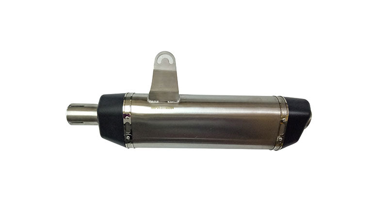 Royal Enfield Himalayan Red Rooster Exhaust Silencer SS