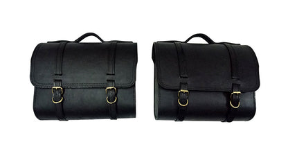 Royal Enfield 350cc 500cc Classic Bike Saddle Bag Pair