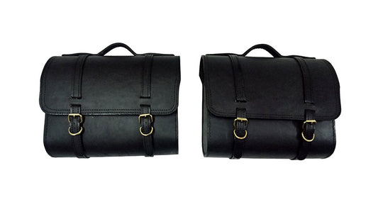 Royal Enfield 350cc 500cc Classic Bike Saddle Bag Pair