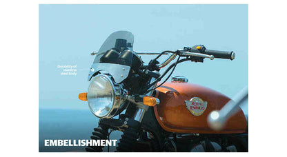 Royal Enfield GT Continental & Interceptor 650 Tall Flyscreen Kit