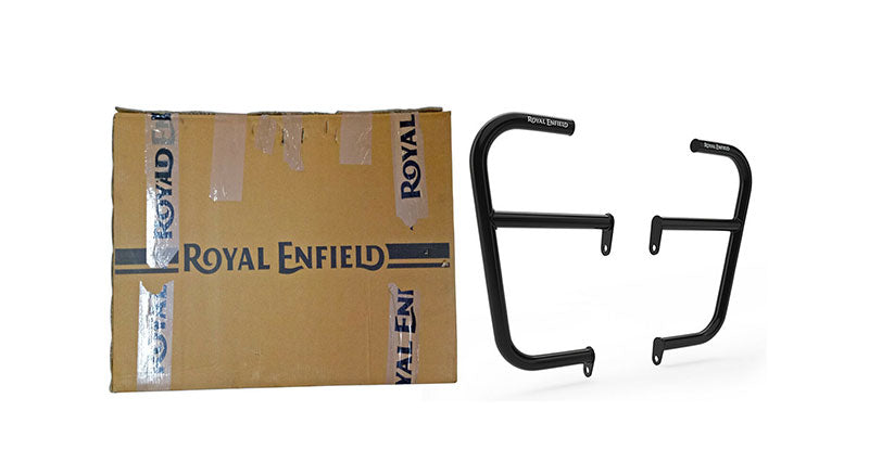 Royal Enfield GT Continental & Interceptor 650 Large Engine Guard Black