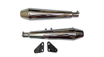 Royal Enfield GT Continental 650cc Exhaust Muffler Silencer With DB Killer