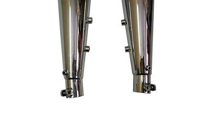 Royal Enfield Interceptor 650cc S S Red Rooster Exhaust Muffler Silencer Polish