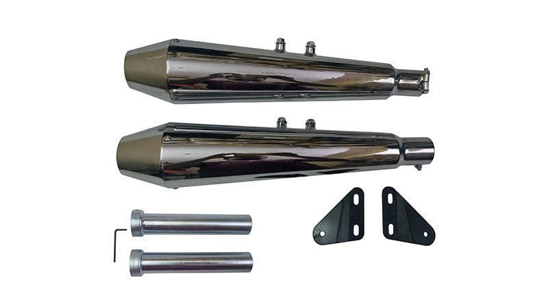 Royal Enfield Interceptor 650cc Exhaust Muffler Silencer With DB Killer
