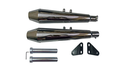 Royal Enfield Interceptor 650cc Exhaust Muffler Silencer With DB Killer