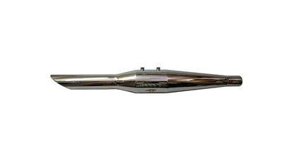 Royal Enfield Classic 500cc Red Rooster SS Exhaust Silencer Polished