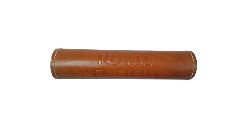 Royal Enfield Interceptor 650 Handlebar Brace Pad Tan Color Leather
