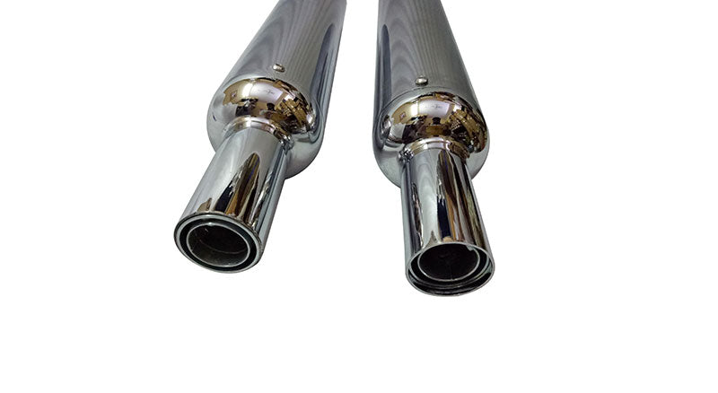Royal Enfield GT Continental 650cc AEW Exhaust Silencer Pair